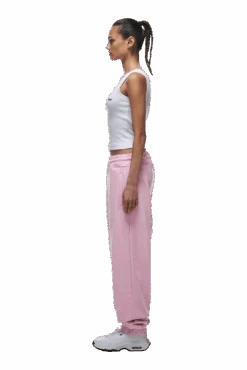 CUFF JOGGER BABY PINK(Cuff Jogger Baby Pink) -6pm Season cuffed jogger pink5 min