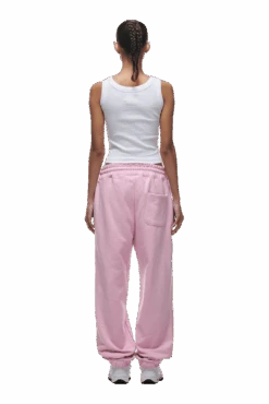CUFF JOGGER BABY PINK(Cuff Jogger Baby Pink) -6pm Season cuffed jogger pink6 min