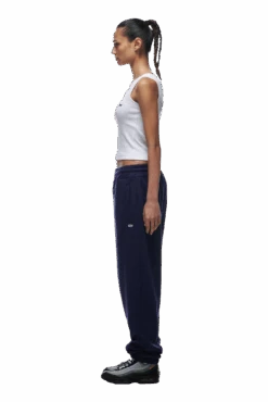 CUFF JOGGER ORBIT BLUE(Cuff Jogger Orbit Blue) -6pm Season cuffed orbit blue 5