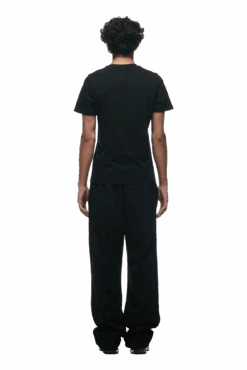 SLIM FIT T-SHIRT BLACK(Slim Fit T Shirt Black) -6pm Season slim fit t shirt black3 min