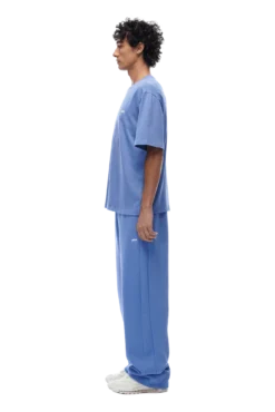 T-SHIRT PERSIAN BLUE(23n05 1300 359 Tlogo) -6pm Season t shirt persian blue2 min