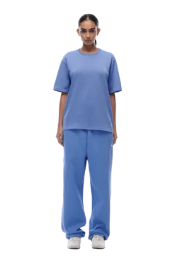 T-SHIRT PERSIAN BLUE(23n05 1300 359 Tlogo) -6pm Season t shirt persian blue4 min