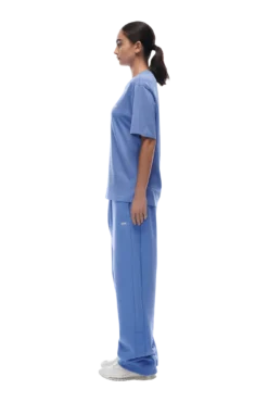 T-SHIRT PERSIAN BLUE(23n05 1300 359 Tlogo) -6pm Season t shirt persian blue5 min