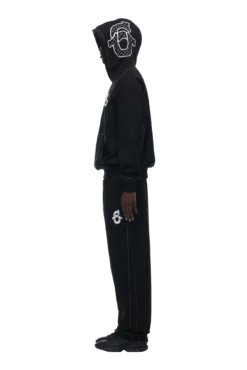 ICONS HOODIE BLACK(Icons Hoodie Black) -6pm Season tr icon hoodie black3 min