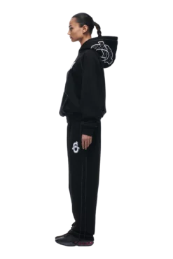 ICONS HOODIE BLACK(Icons Hoodie Black) -6pm Season tr icon hoodie black6 min