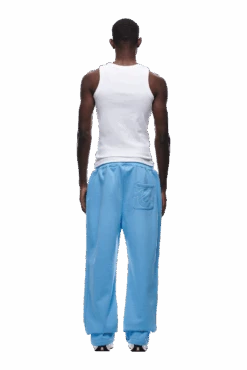 ICONS OPEN LEG JOGGER SKY BLUE(Icons Open Leg Jogger Sky Blue) -6pm Season tr icon open leg blue3 min