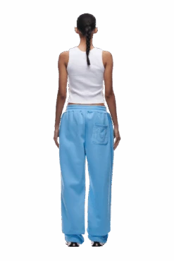 ICONS OPEN LEG JOGGER SKY BLUE(Icons Open Leg Jogger Sky Blue) -6pm Season tr icon open leg blue6 min