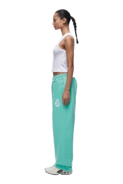 ICONS OPEN LEG JOGGER LIGHT MOSS(Icons Open Leg Jogger Light Moss) -6pm Season tr icon open leg tiffany5 min