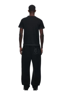 ICON SLIM FIT T-SHIRT BLACK(Icon T Shirt Black) -6pm Season tr slim fit icon t shirt3 min