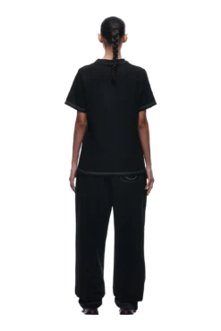ICON SLIM FIT T-SHIRT BLACK(Icon T Shirt Black) -6pm Season tr slim fit icon t shirt6 min