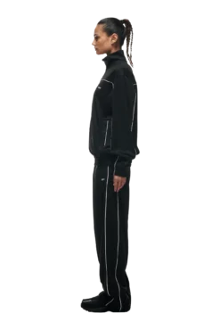 6PM+ TRAINER JACKET BLACK(33020 1000) -6pm Season trainer track jacket black5 min